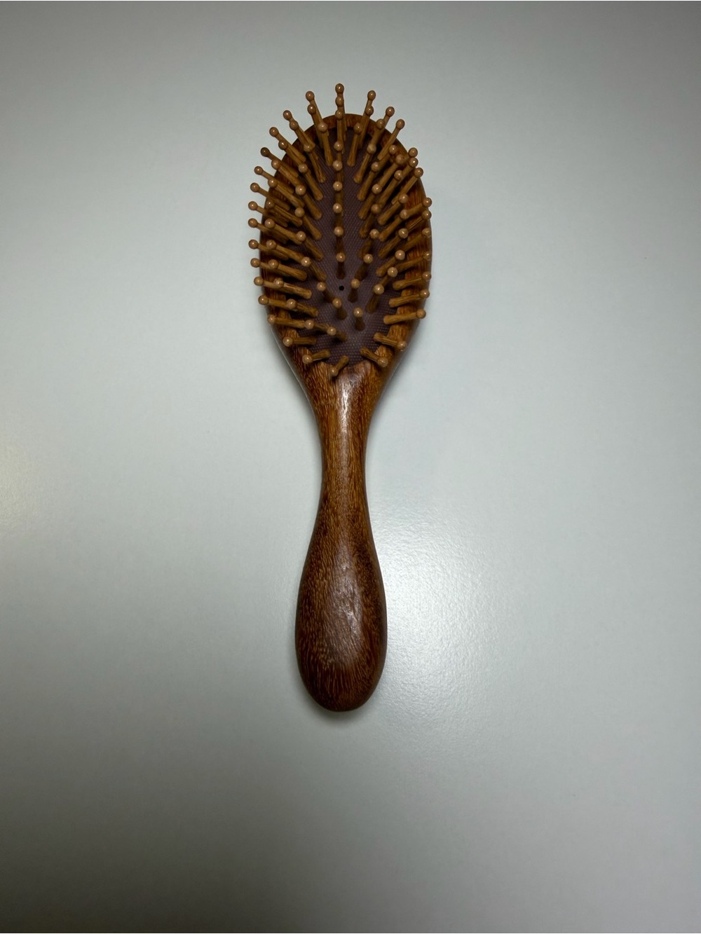 Double Sided Wooden Scalp and Body Massage Hair Brush Scalp Energy Travel